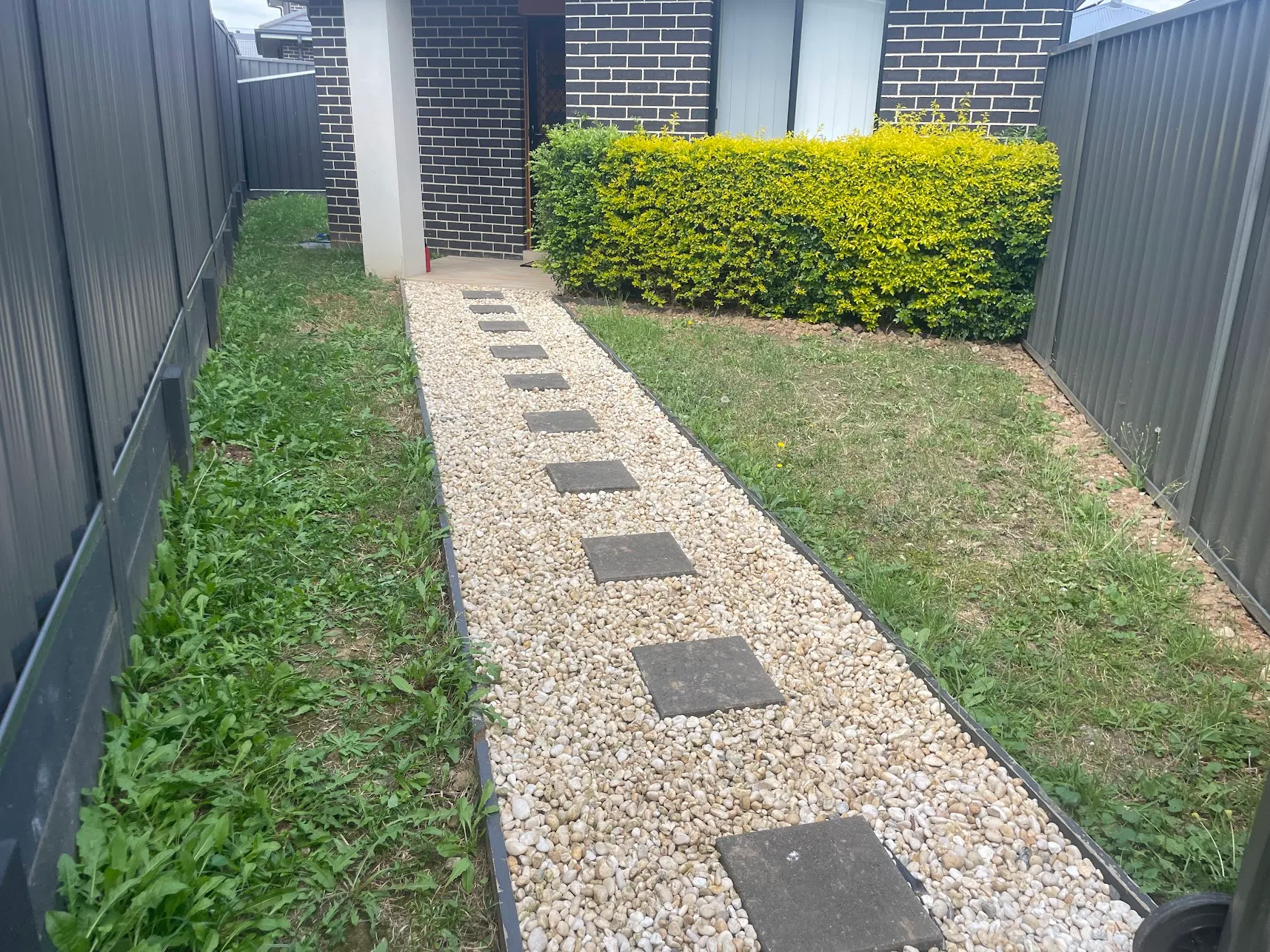 Professional landscaping project Western Sydney