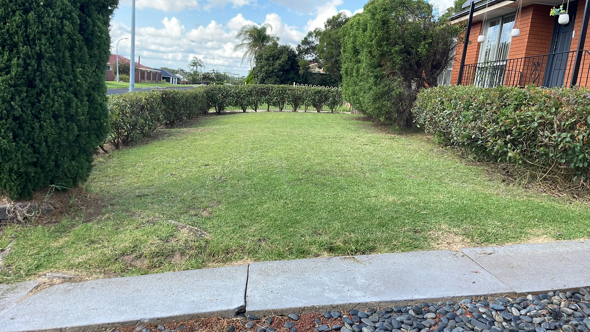 Timber fencing installation